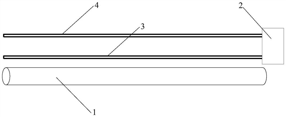 A fully distributed pipeline erosion monitoring system and method based on optical fiber sensing