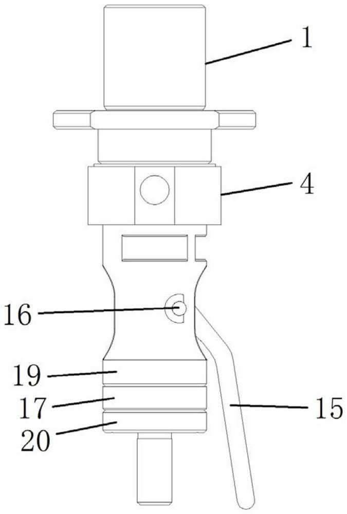 Quick remodeling mechanism for automobile part detection