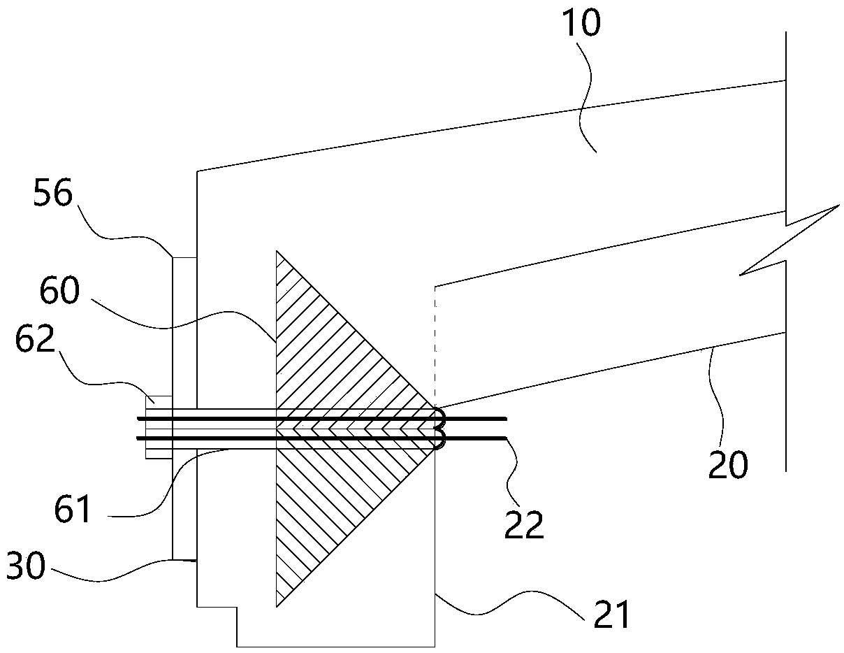 Large-span two-arch and two-cable subway station structure by open-cut method