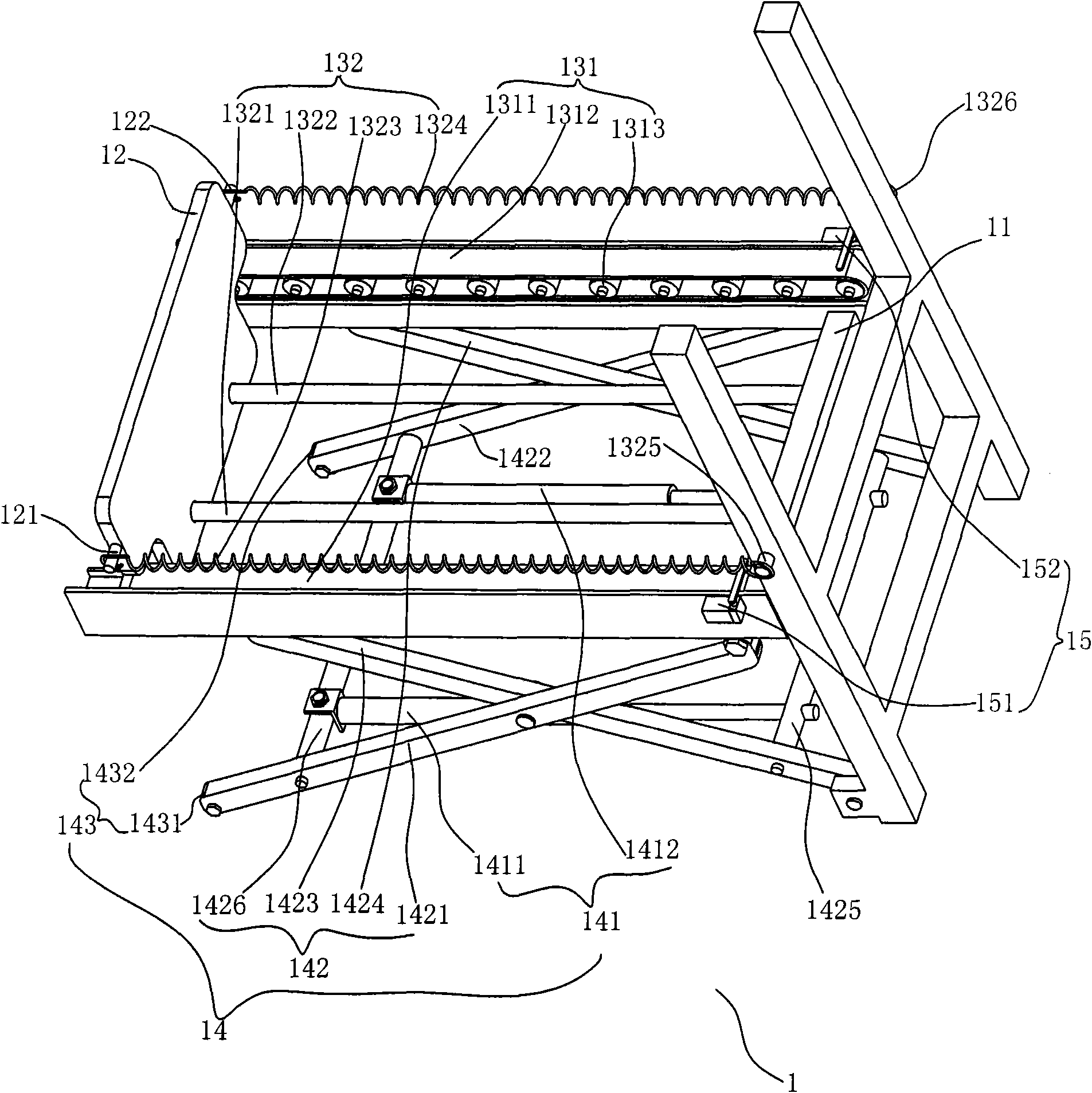 Full-automatic paper box forming machine