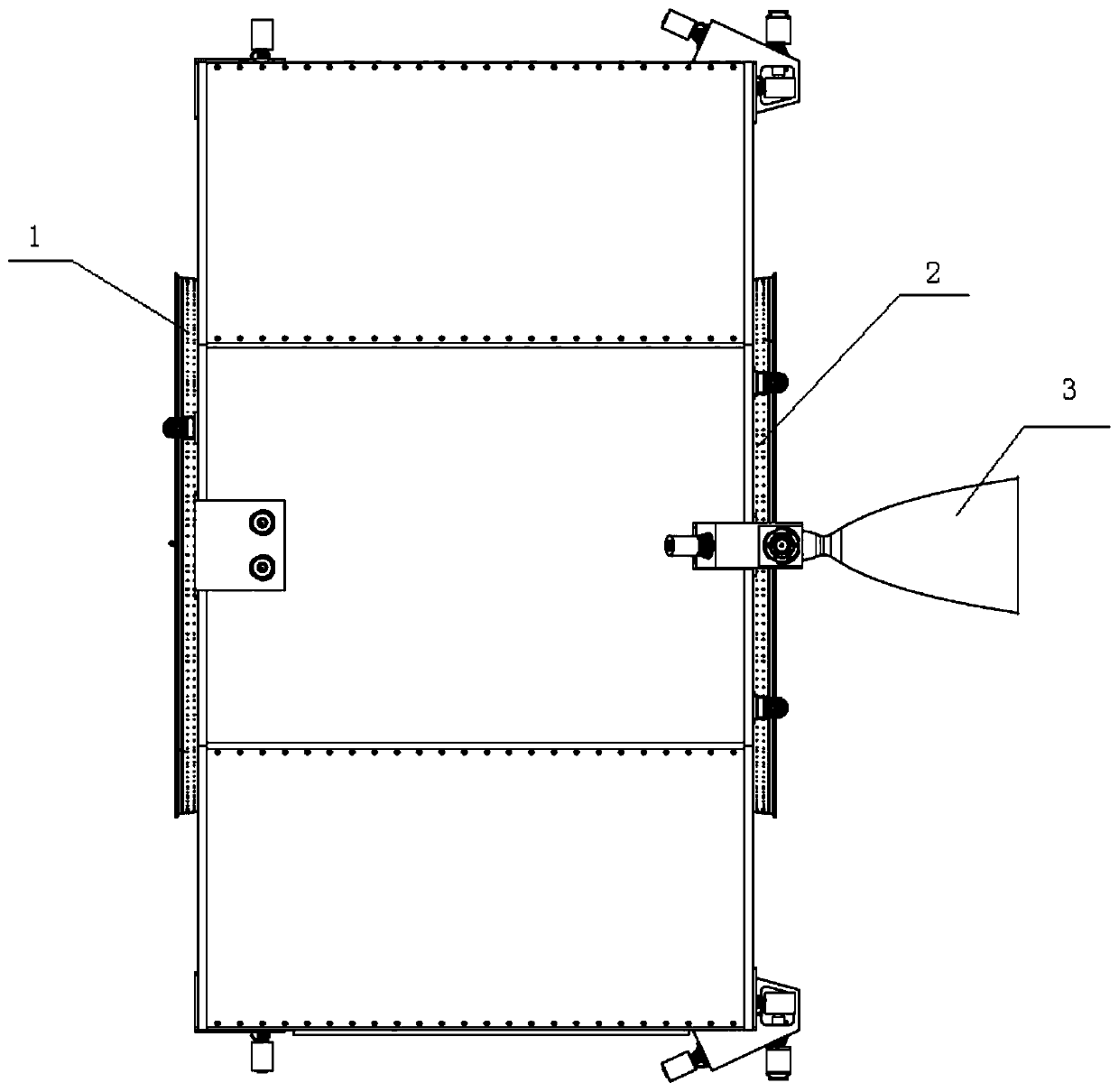 Modularized propulsion service system based on hybrid mode propulsion