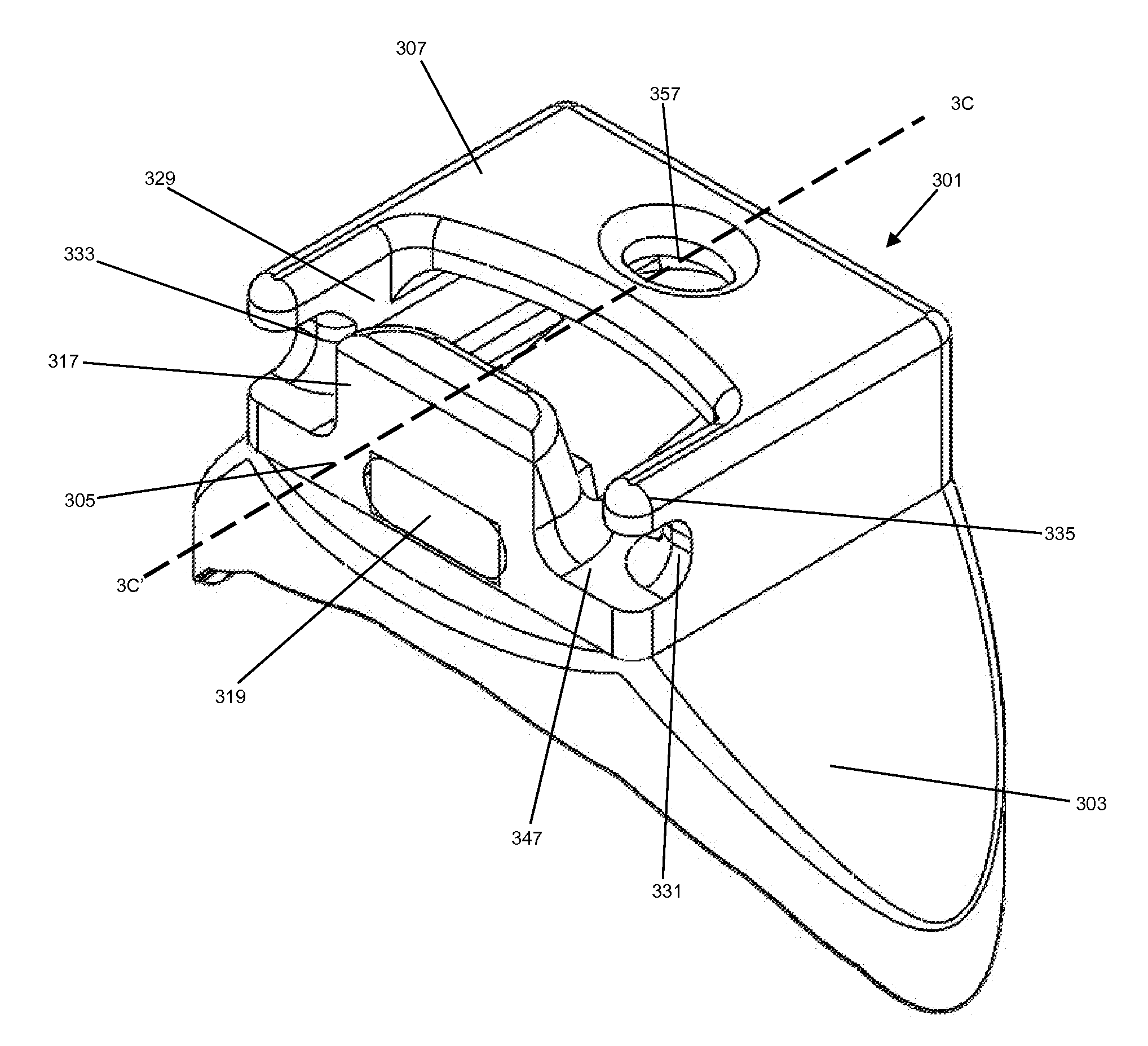 Orthodontic appliance with snap fitted, non-sliding archwire