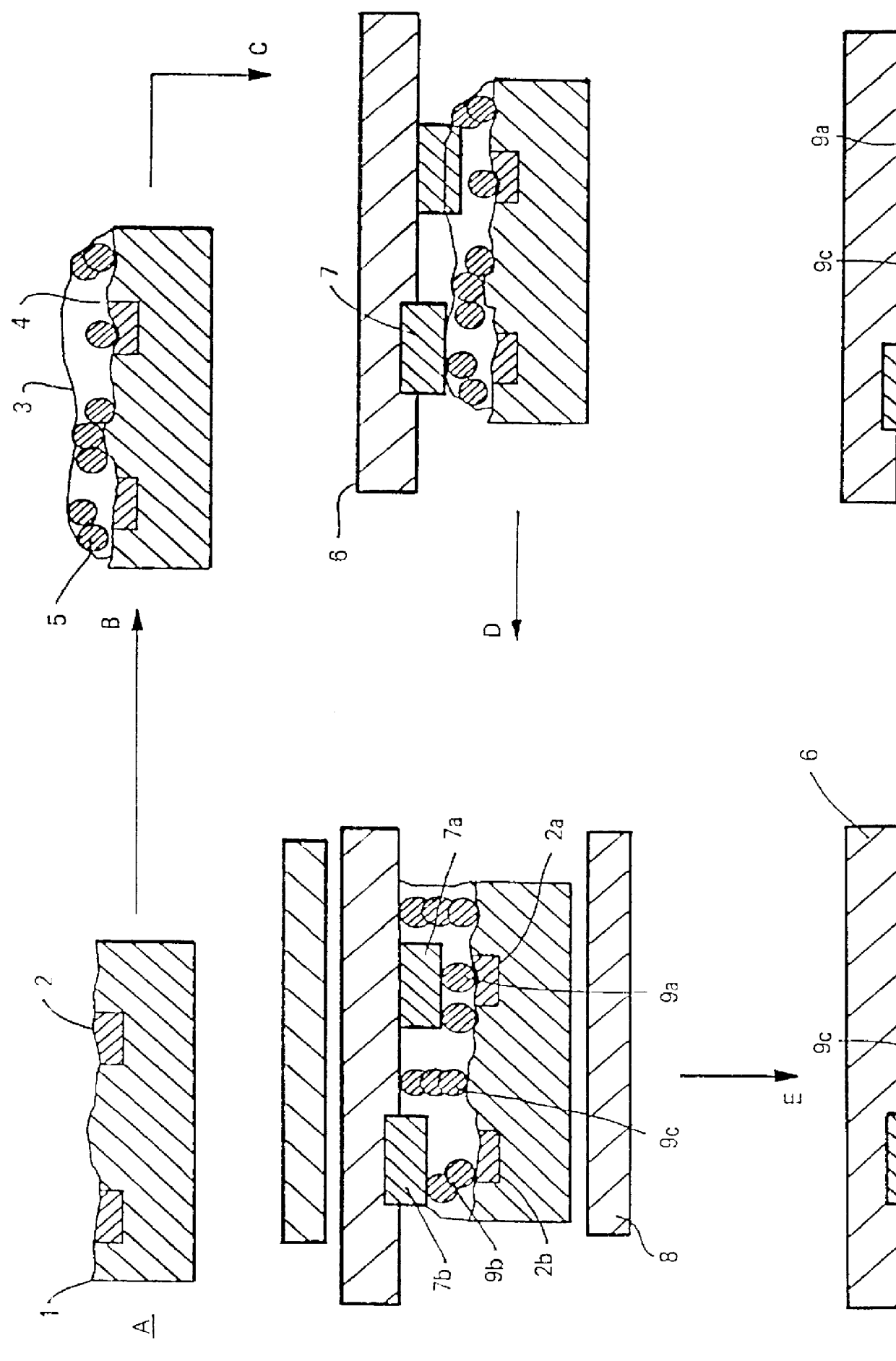 Compositions and method for providing anisotropic conductive pathways and bonds between two sets of conductors