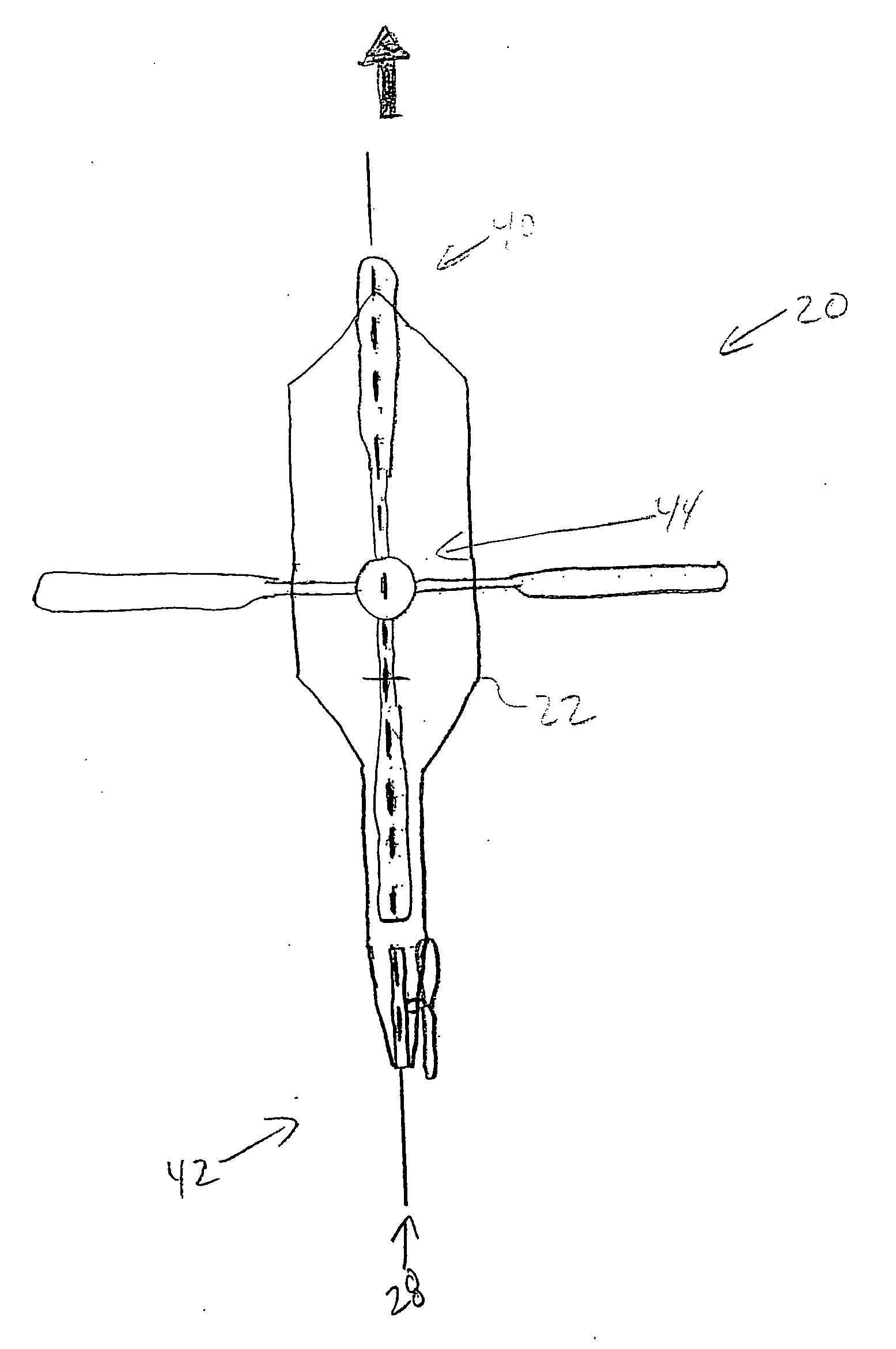 Method and aircraft system for active suppression of aircraft low frequency aerostructure lateral bending modes