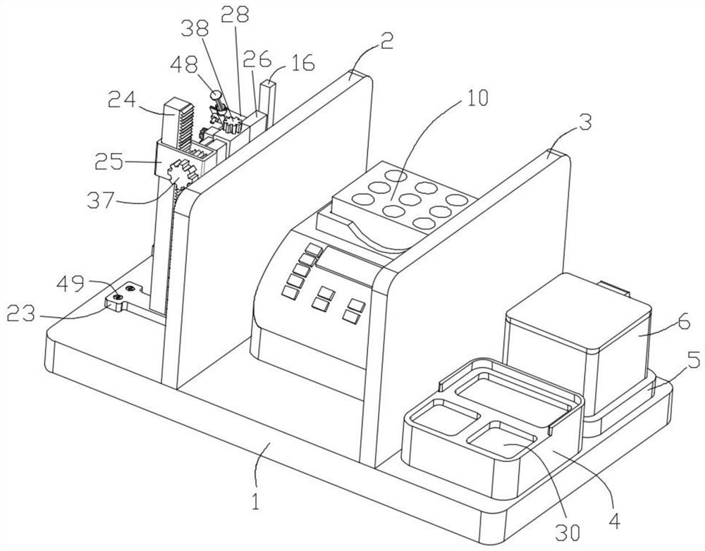 Portable dispensing device for clinical pharmacy