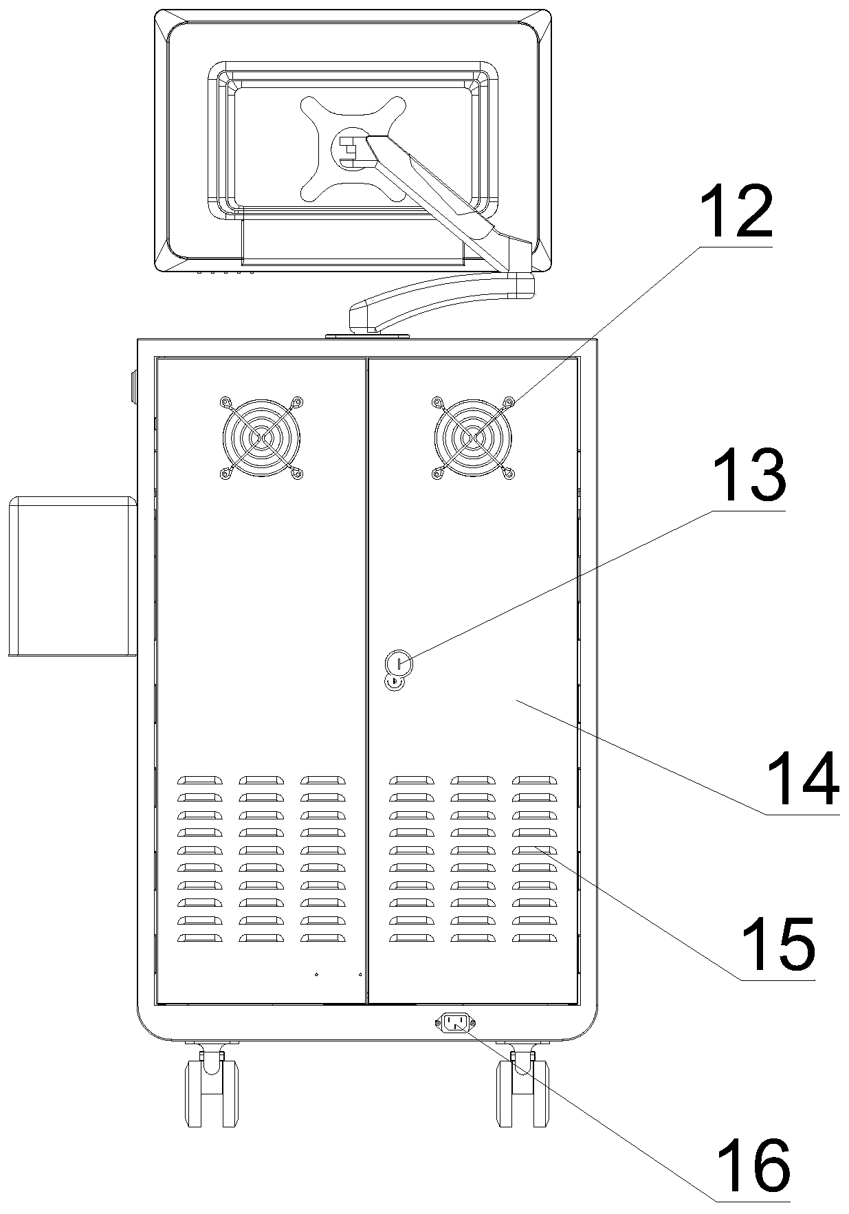 Intelligent drawer device for narcotic and psychotropic drugs in operation room