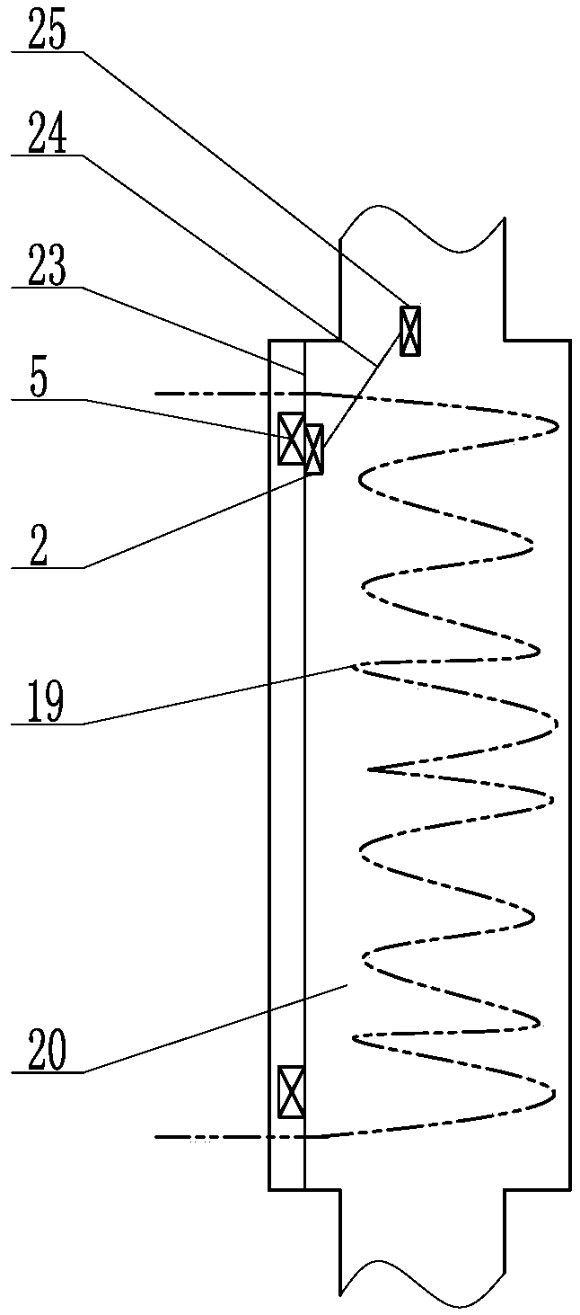 Closed type double-well heat exchange double-energy double-effect air conditioner