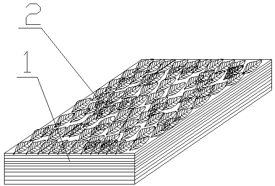 Shredded brick tea and making method thereof