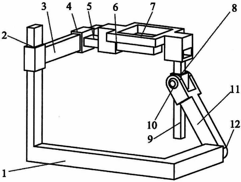 Two-freedom-degree mobile decoupling parallel robot mechanism