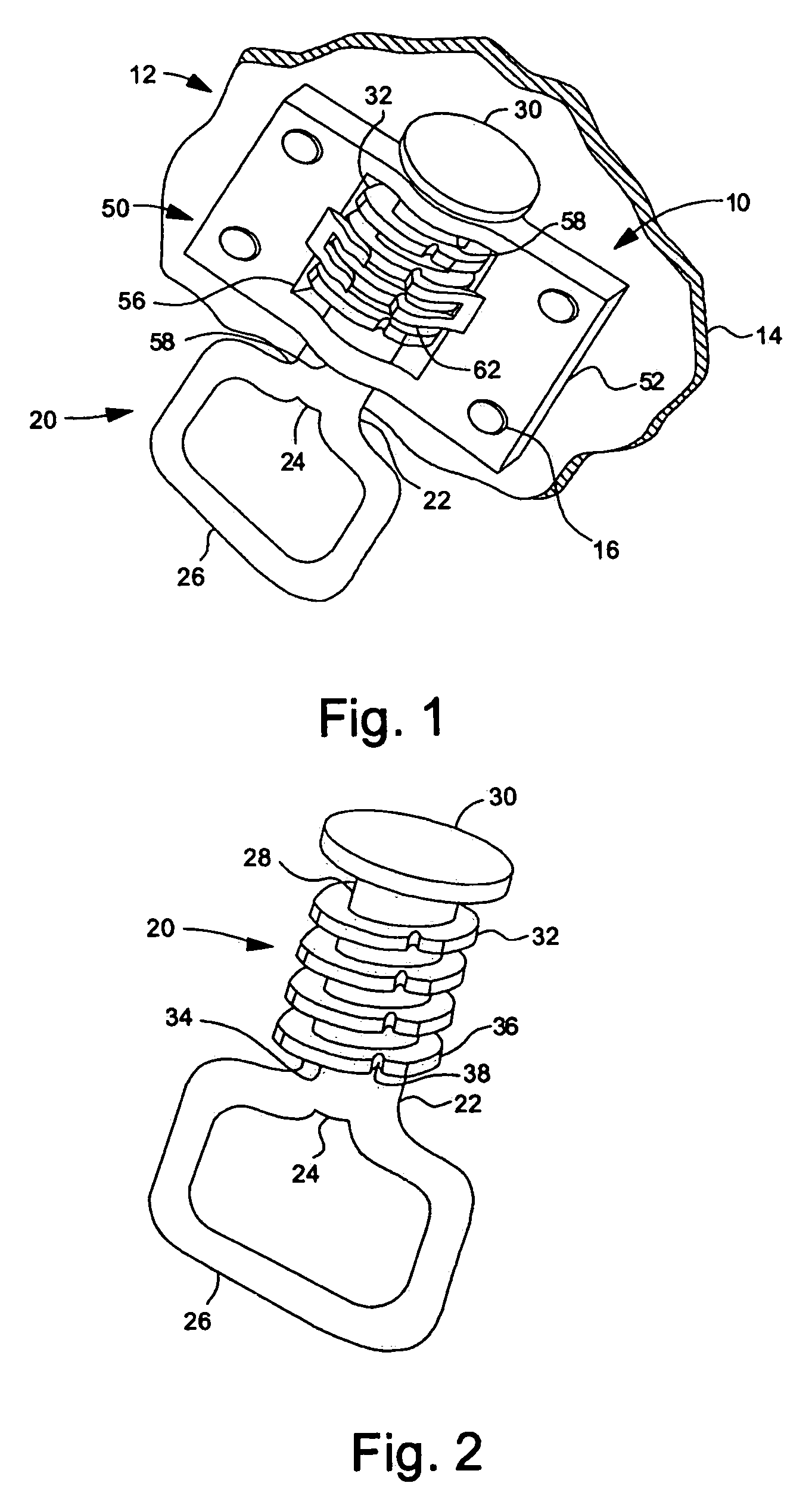 Adjustable striker for vehicle closure