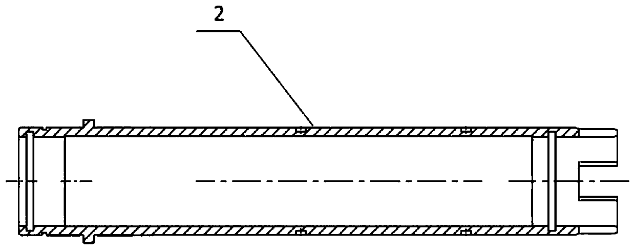 Mechanical sealing device with extending and rotating functions