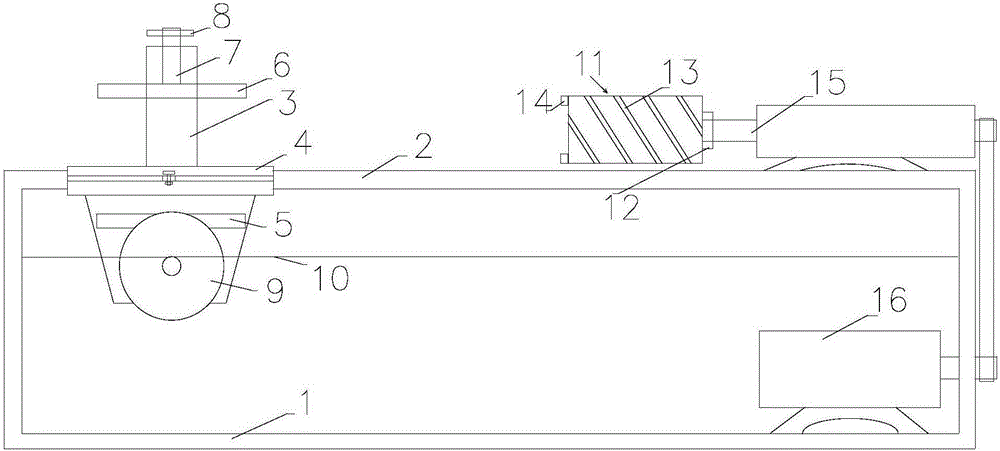 Processing machine for wooden bucket for wasp breeding