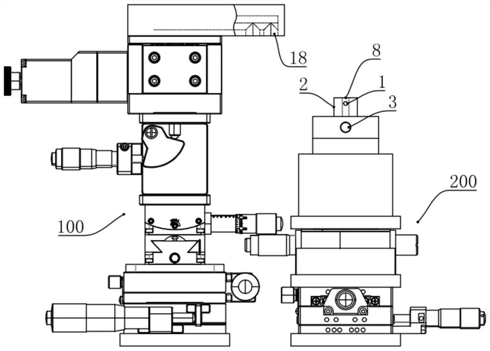 Automatic two-dimensional material transfer device