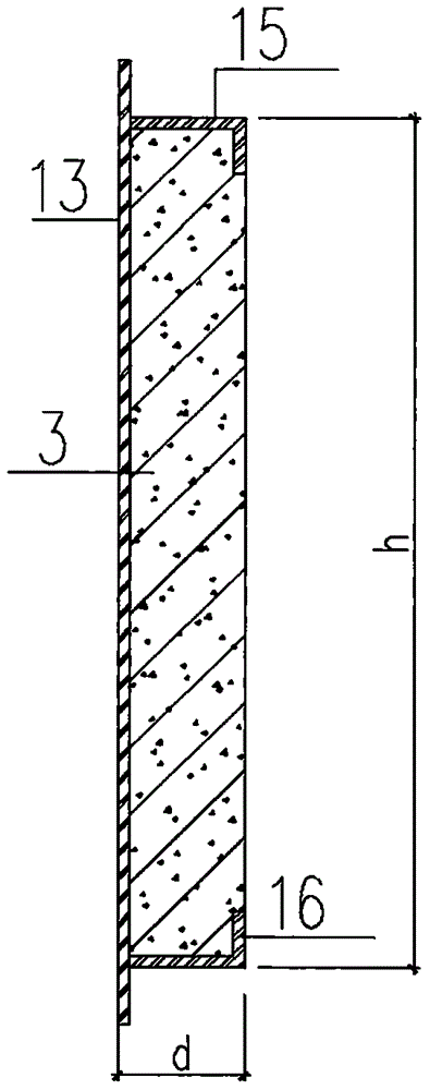 Plastic-wrapped prefabrication assembly type rectangular underground granary