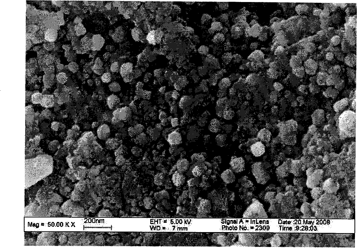 Method of one-step synthesis of hexagonal barium ferrite nanometer crystal by microwave-assistant sol-gel spontaneous combustion