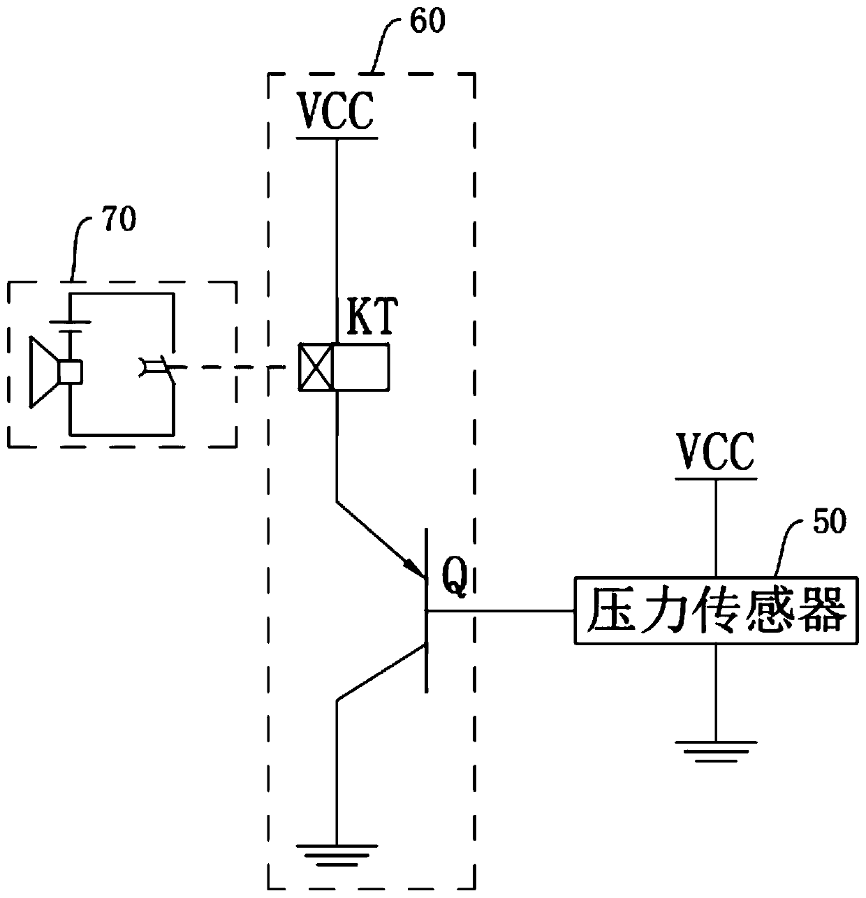 Monitoring device for ankle pump movement