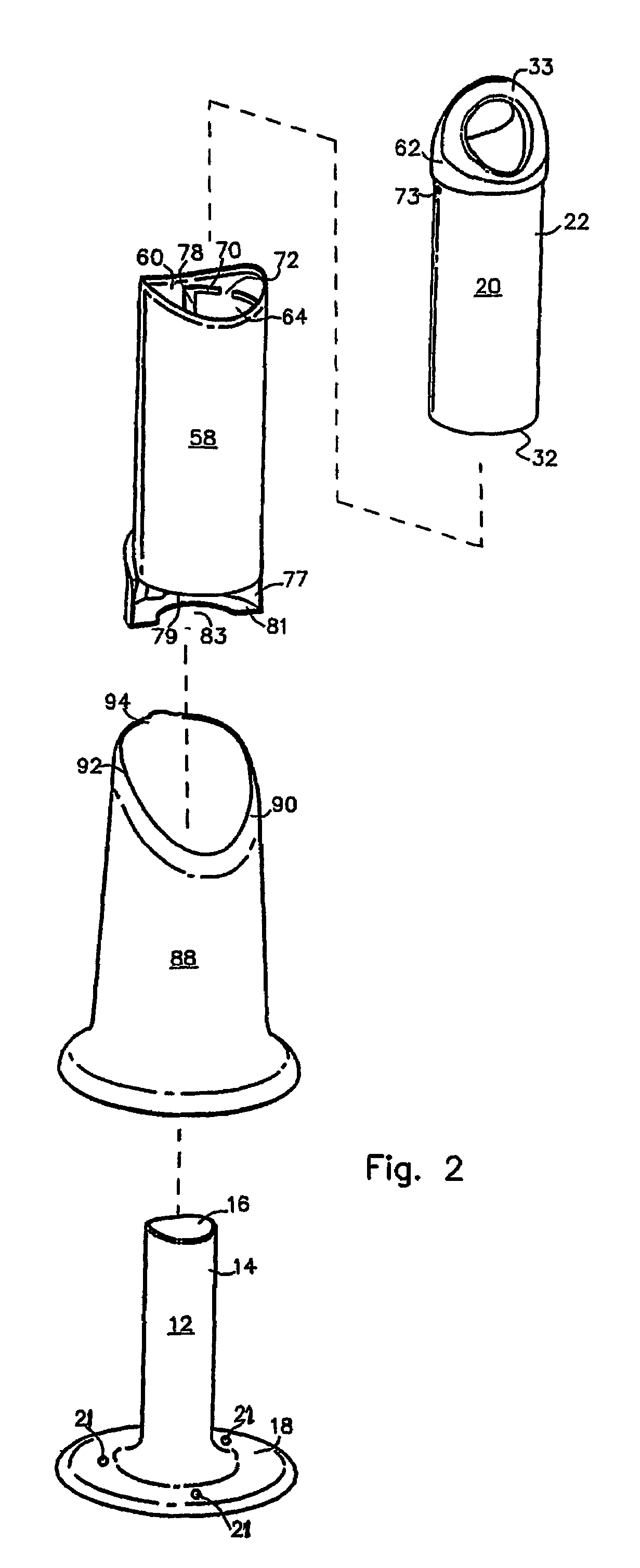 Sanitary napkin disposal assembly