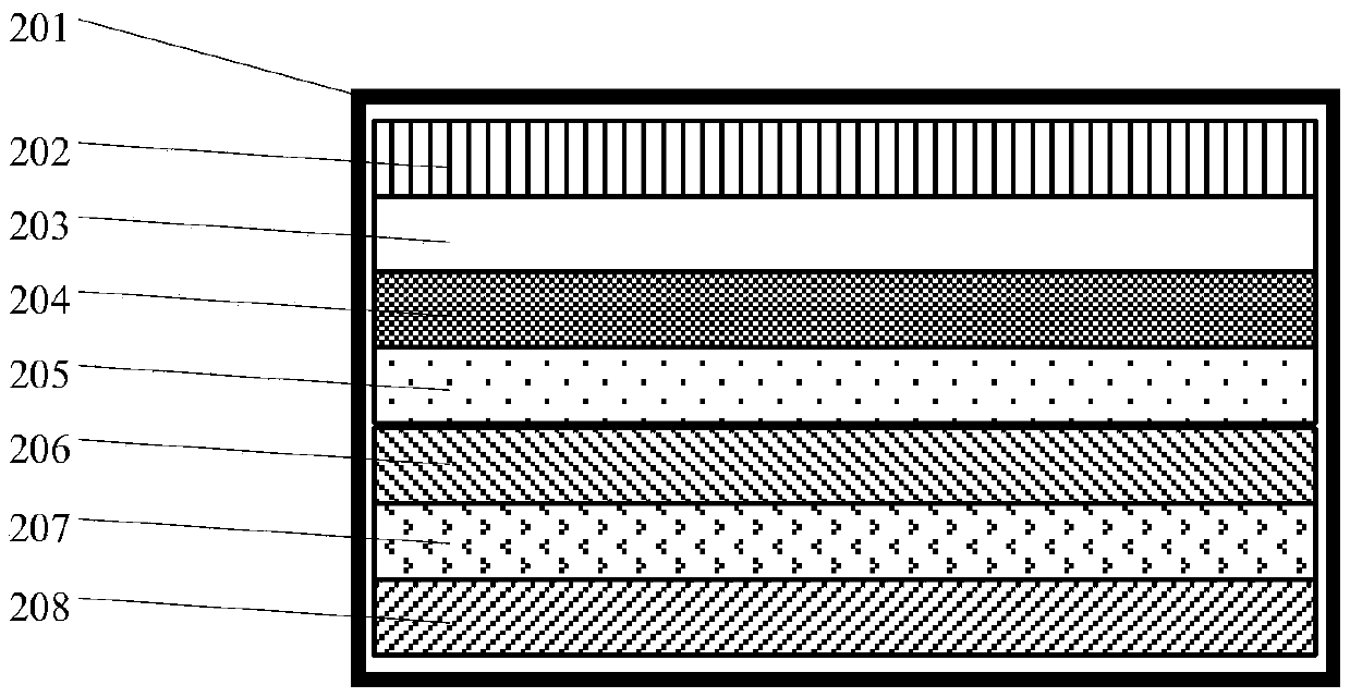 Induction device and electronic equipment