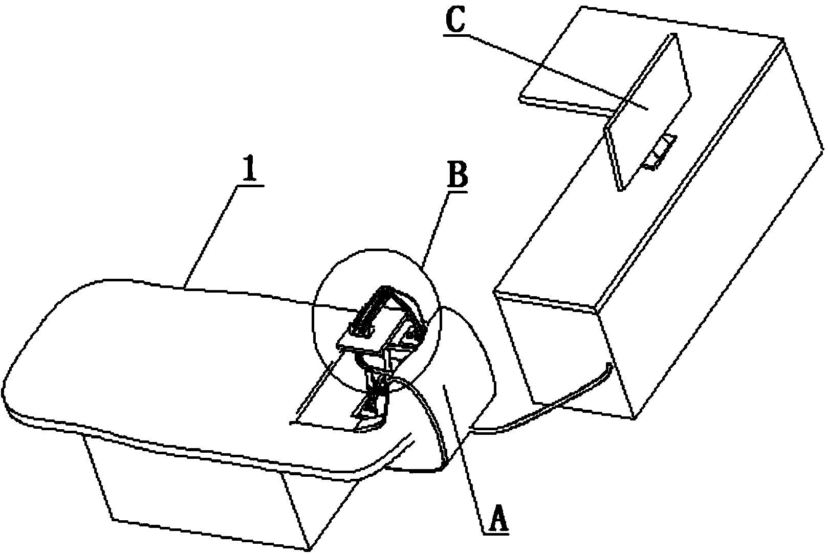 Horizontal cervical vertebra tractor with facial recognition function