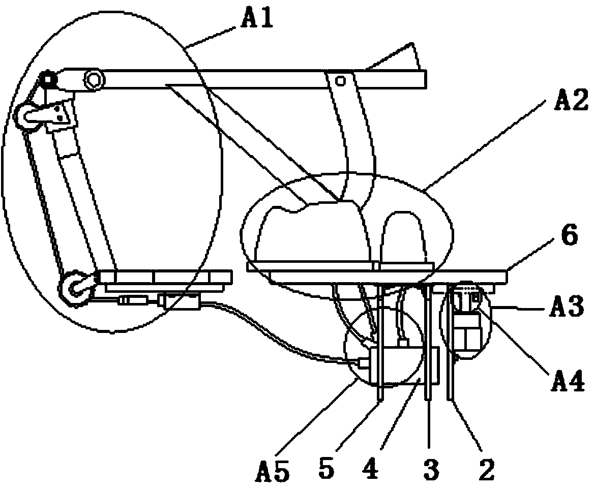 Horizontal cervical vertebra tractor with facial recognition function