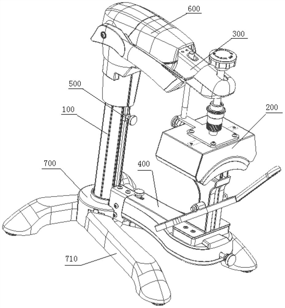 Opening and closing mechanism of heat transfer printing machine