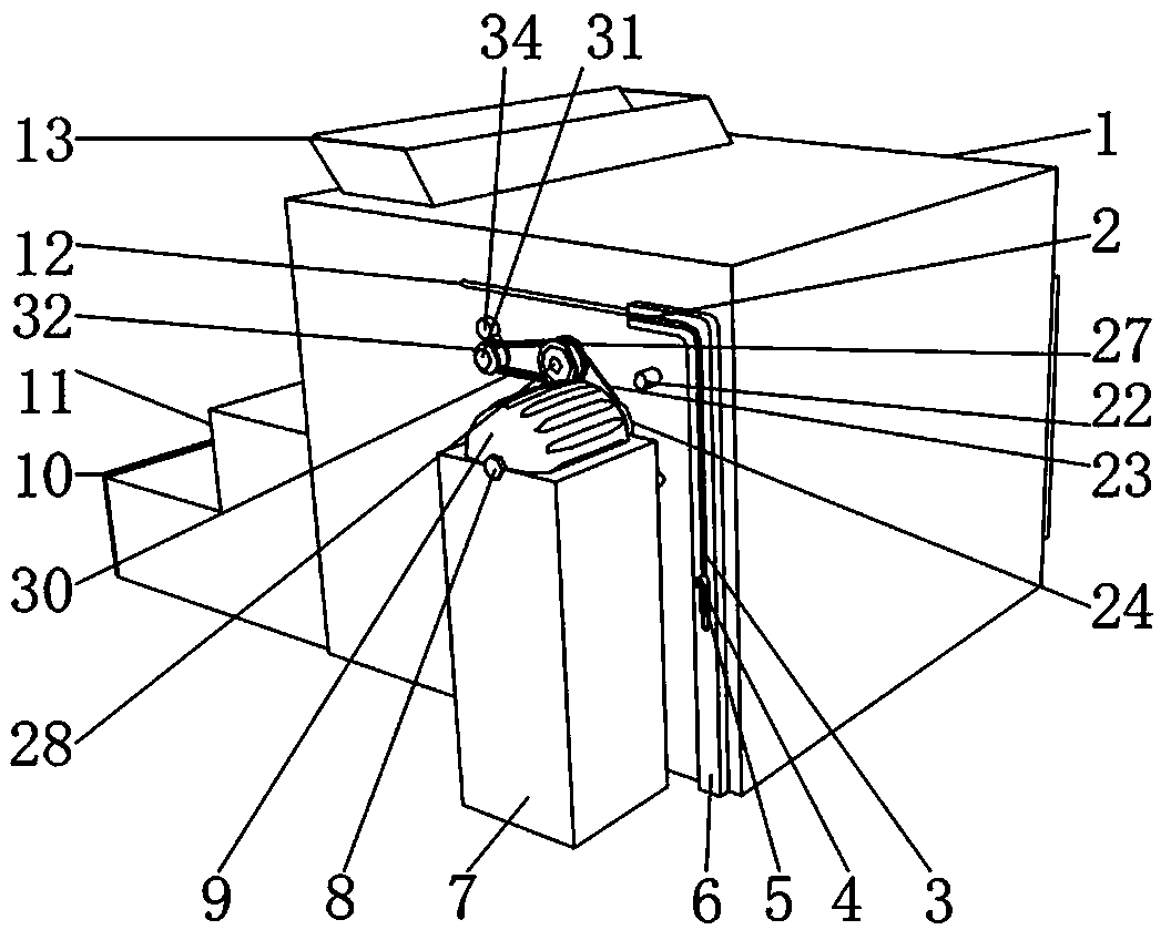 Shell-breaking device for peanut production and planting