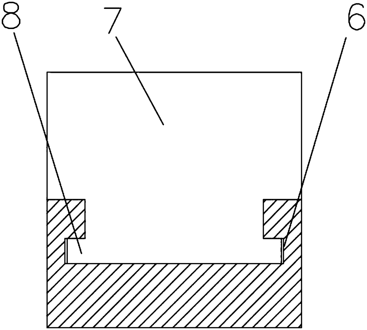 Cutting device for steel scrap processing