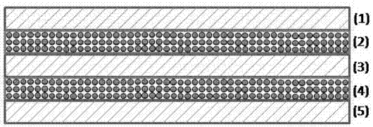 Preparation method of porous catalytic carbon membrane adopting laminated structure