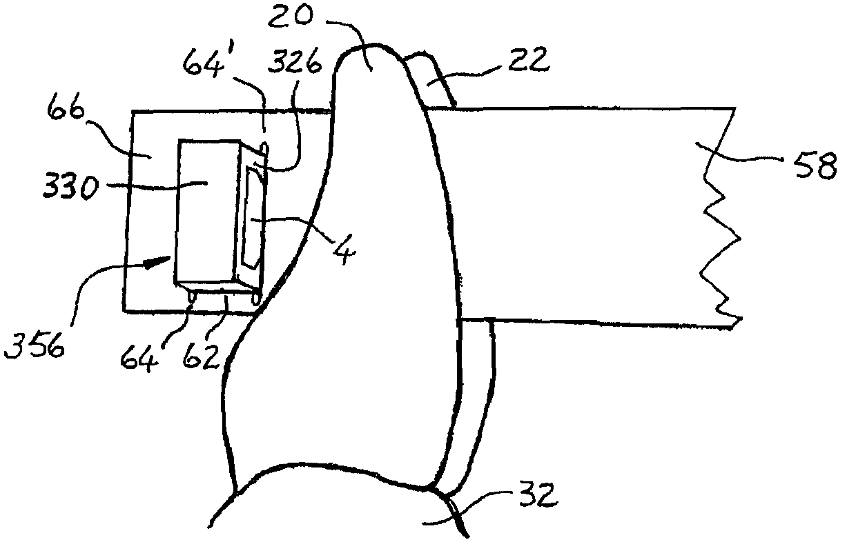 Mounting device for orthodontic retainer elements and a method of maintaining said elements in place for mounting on corresponding teeth