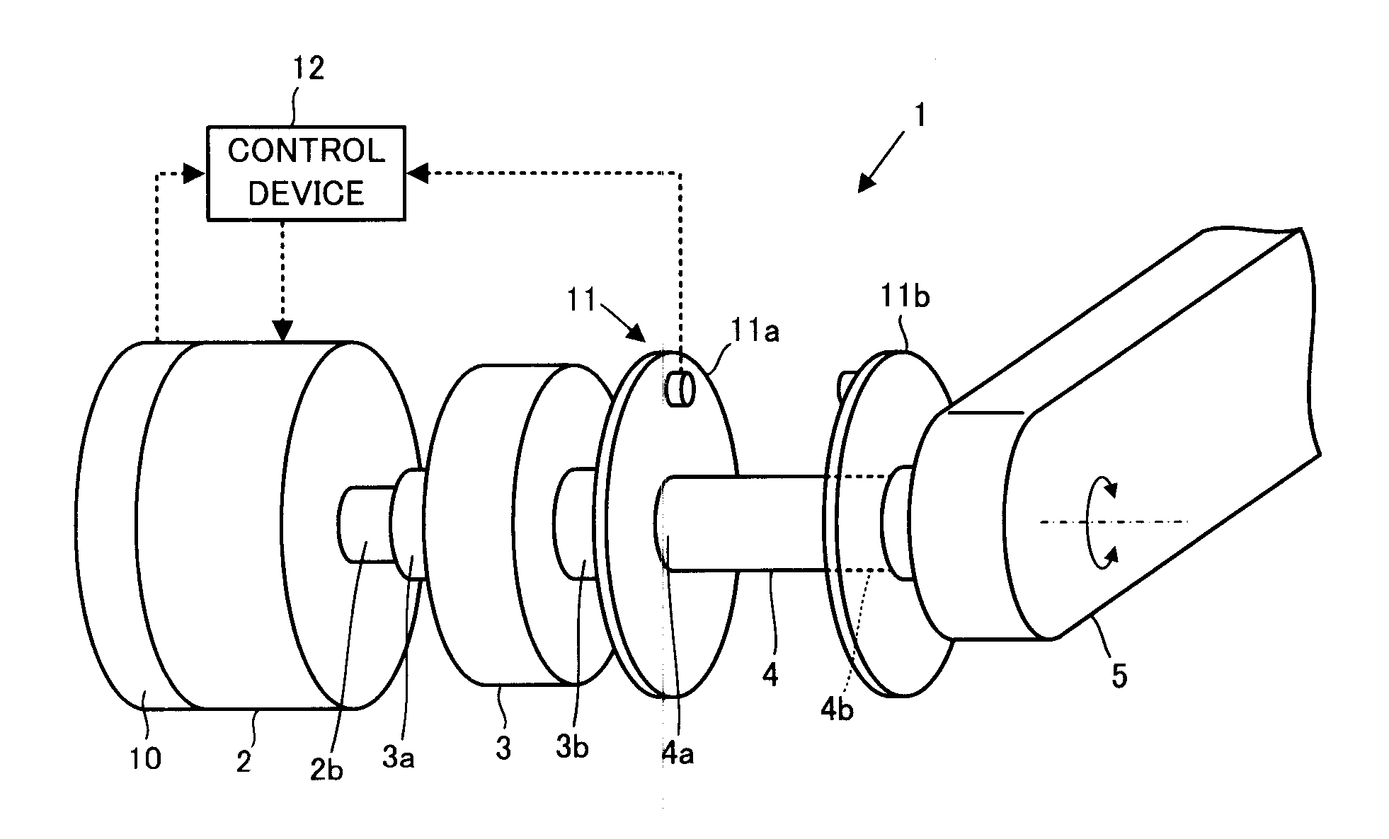 Control device for power device