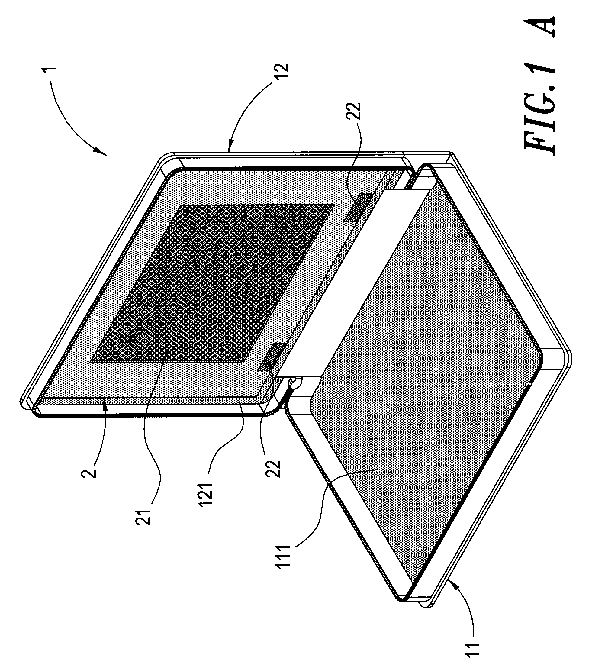 Protective sleeve structure for a portable electric product