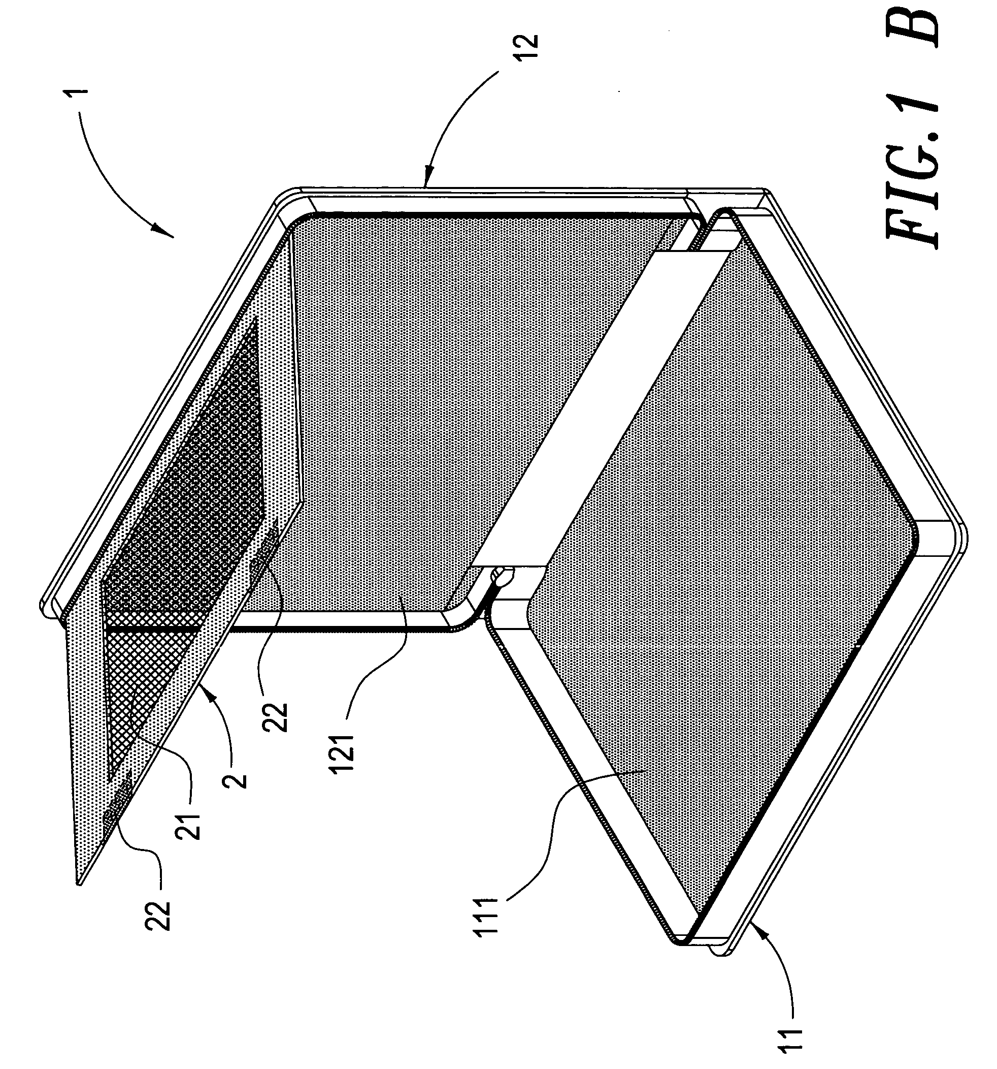 Protective sleeve structure for a portable electric product