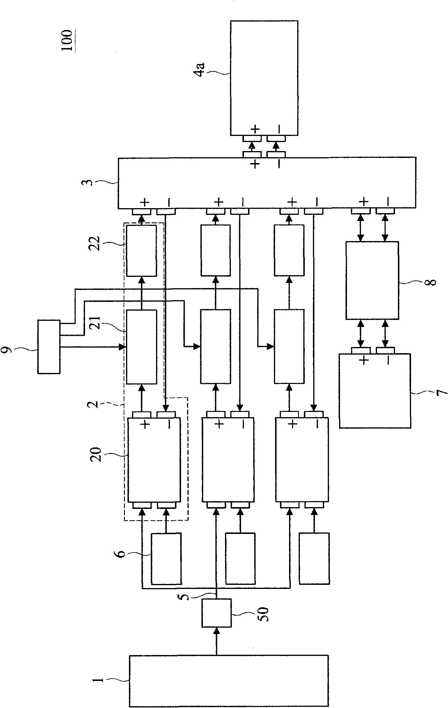 Parallel fuel cell electric power system