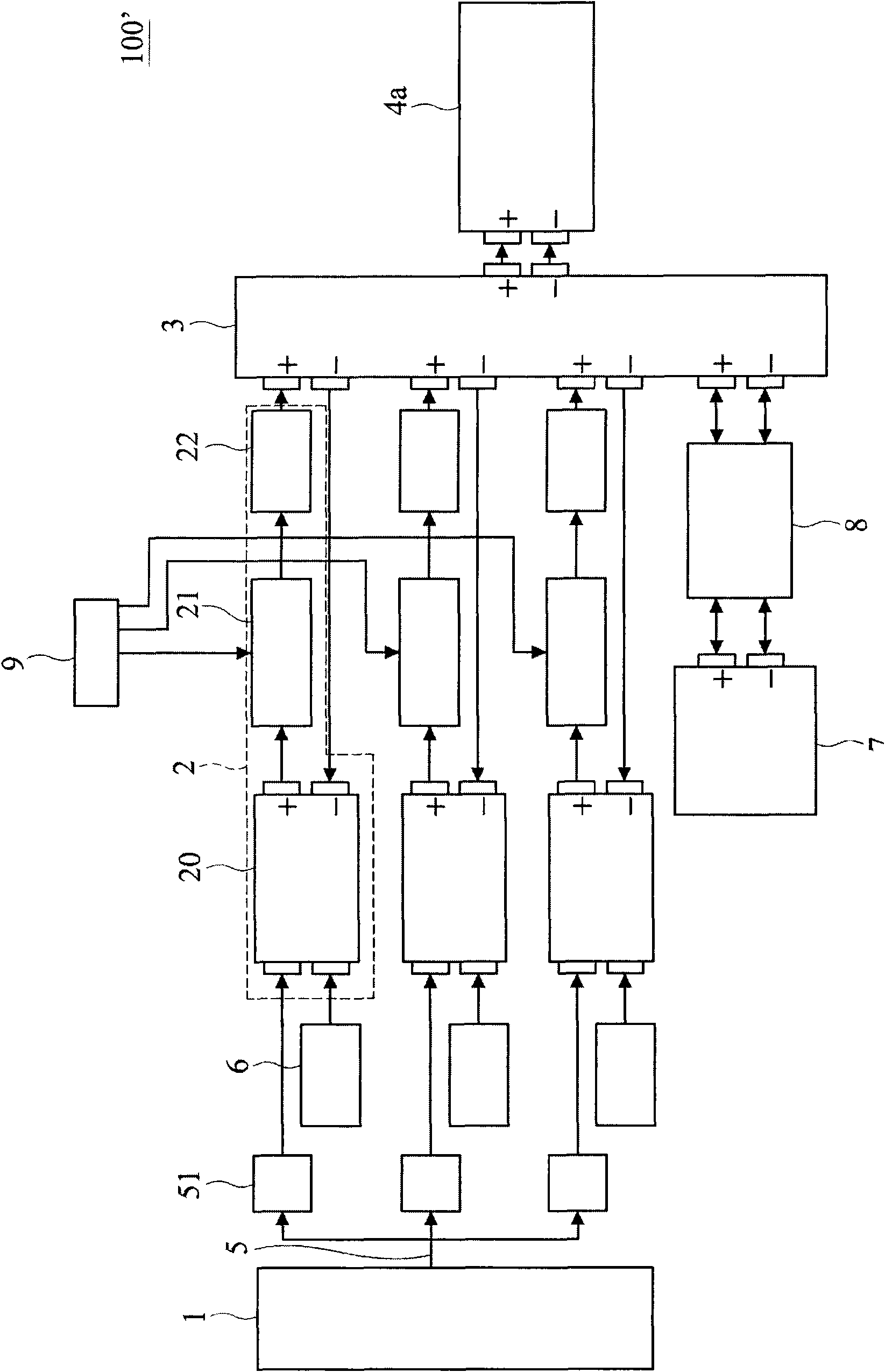 Parallel fuel cell electric power system