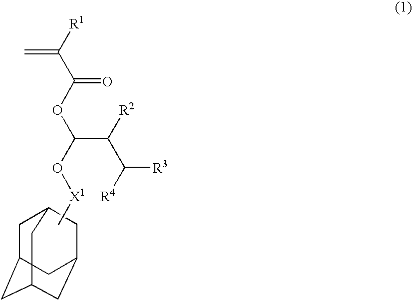 Acetal compounds and their preparation, polymers, resist compositions and patterning process