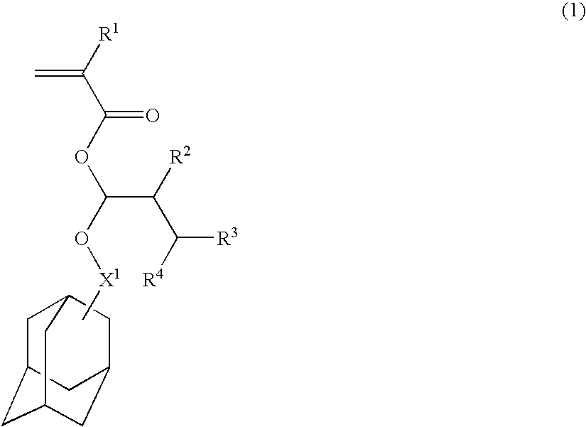 Acetal compounds and their preparation, polymers, resist compositions and patterning process