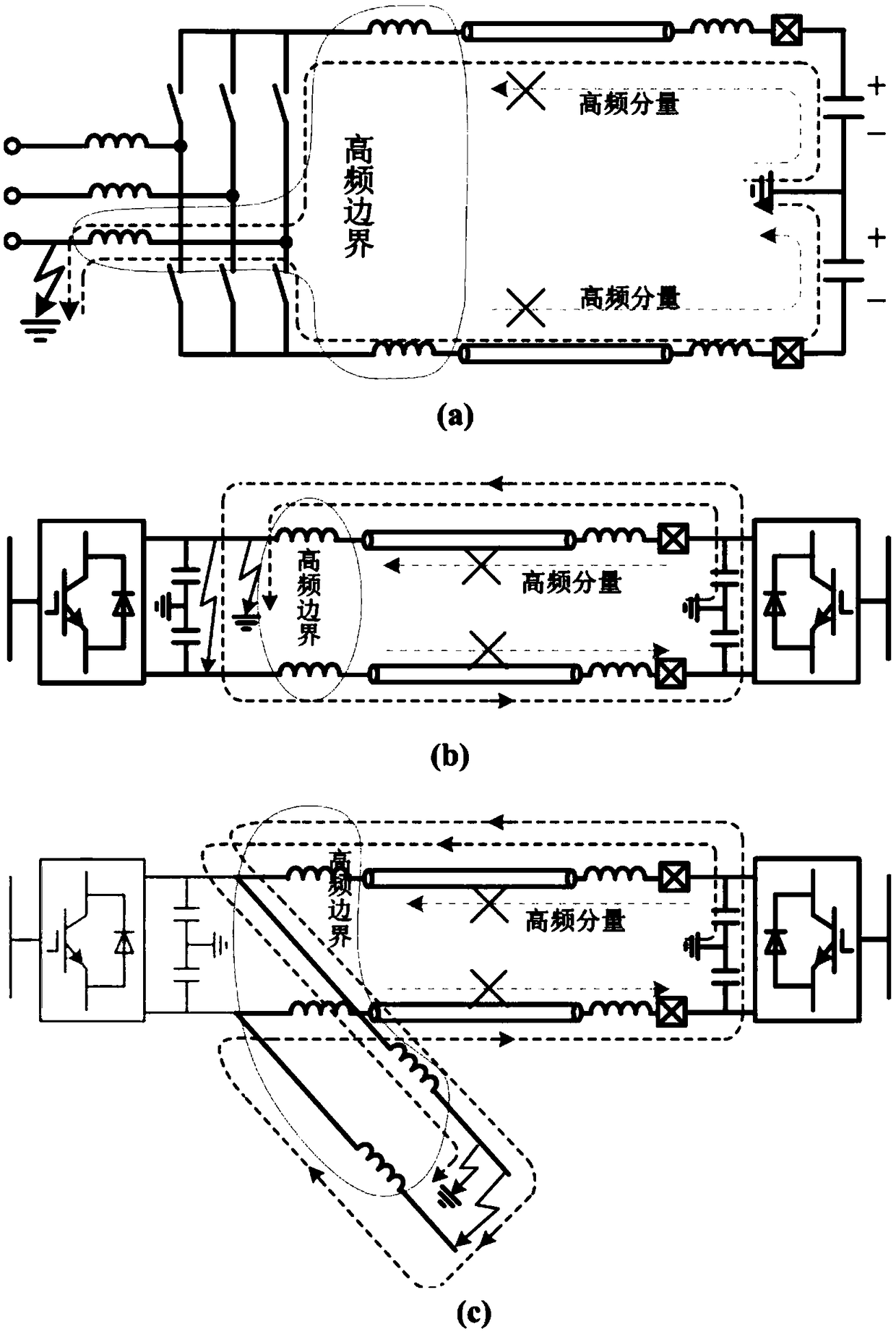 Single-ended protection method for multi-terminal flexible DC grid system based on boundary characteristics