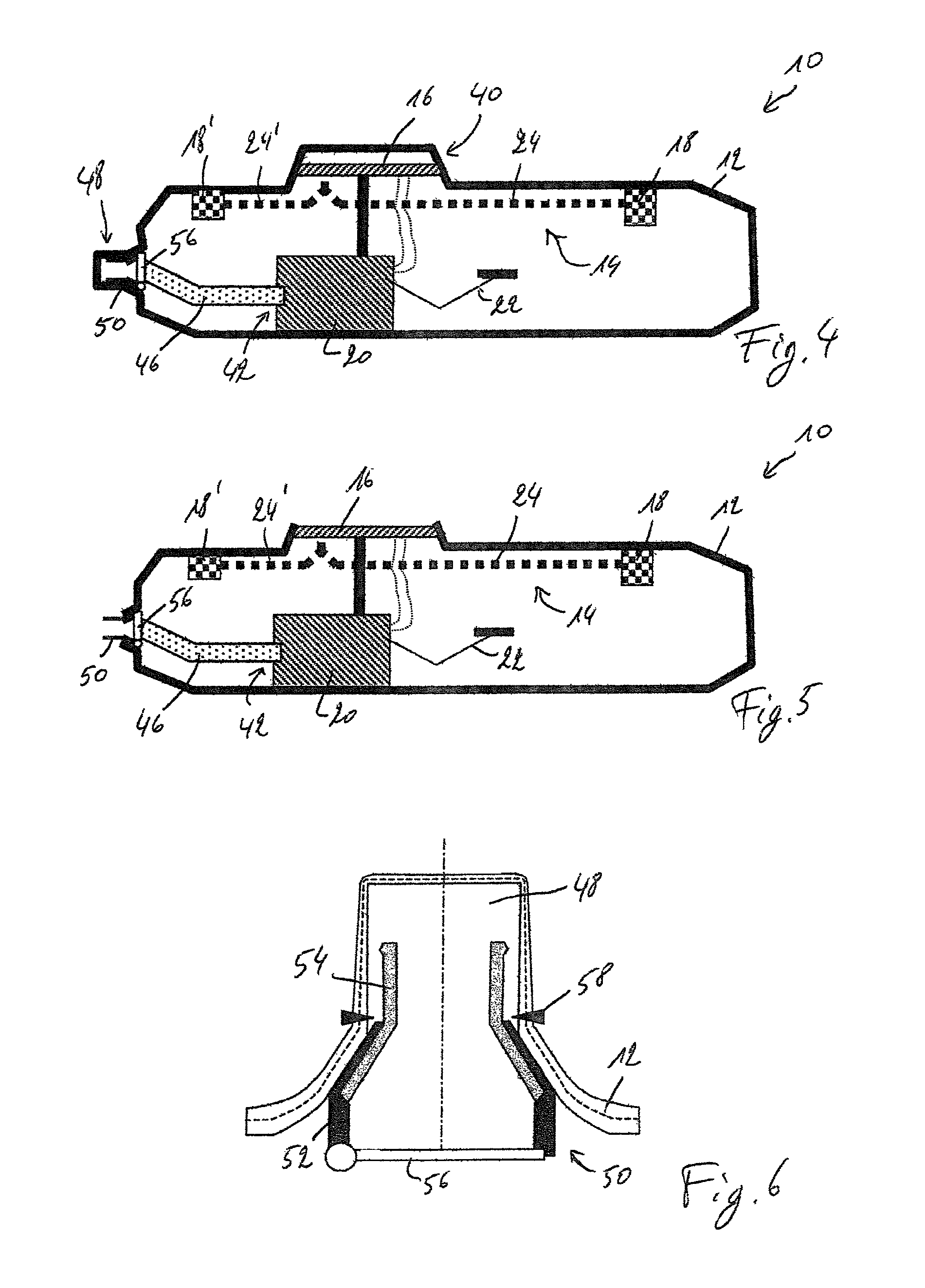 Process for manufacturing a fuel tank