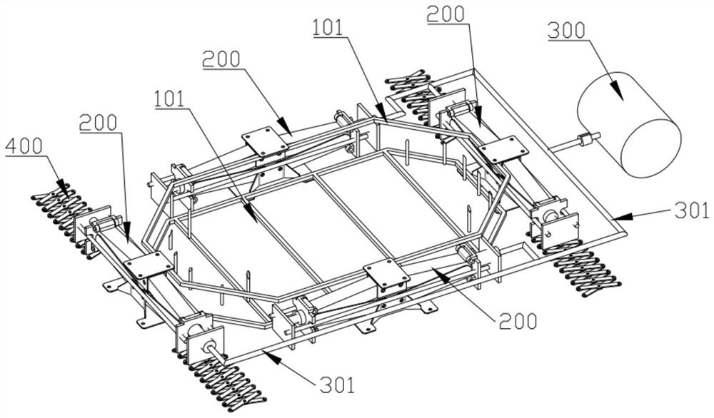 Device for forcibly stopping escape vehicle