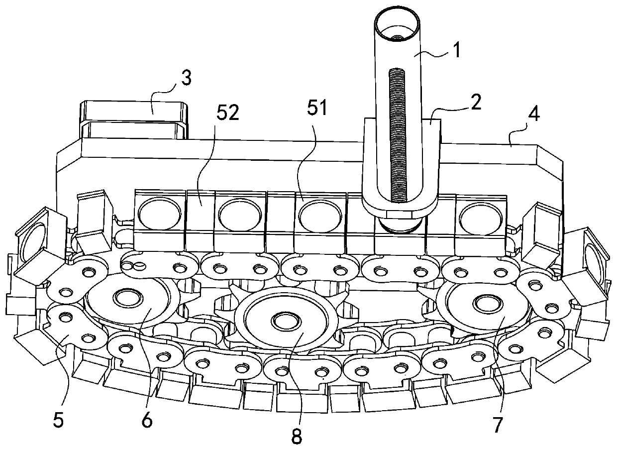 Chain Gasket Quantitative Supply and Assembly Robot