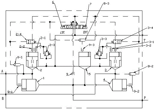 A two-way cartridge type vibration control valve