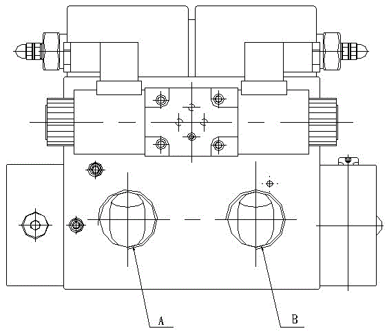 A two-way cartridge type vibration control valve