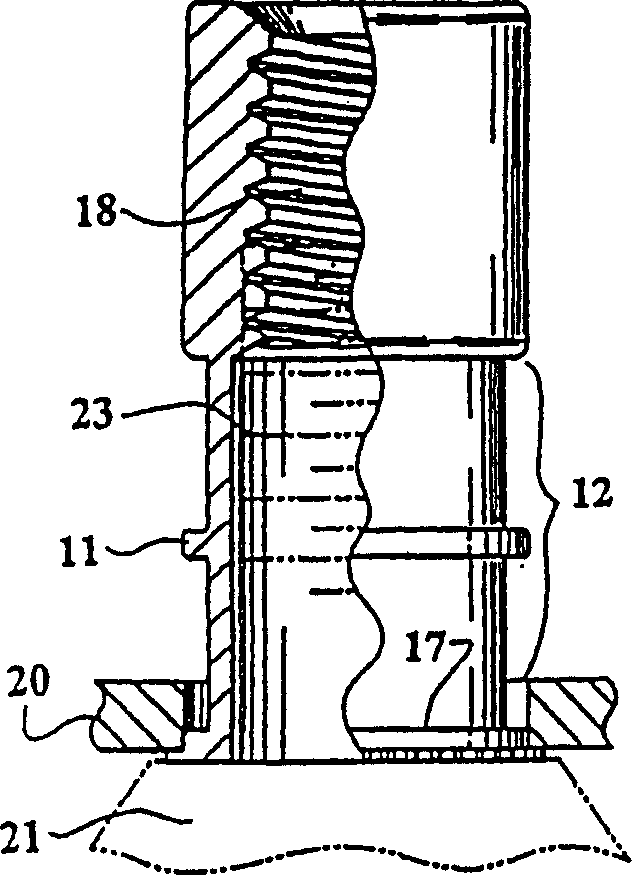 Clinch-type blind nut