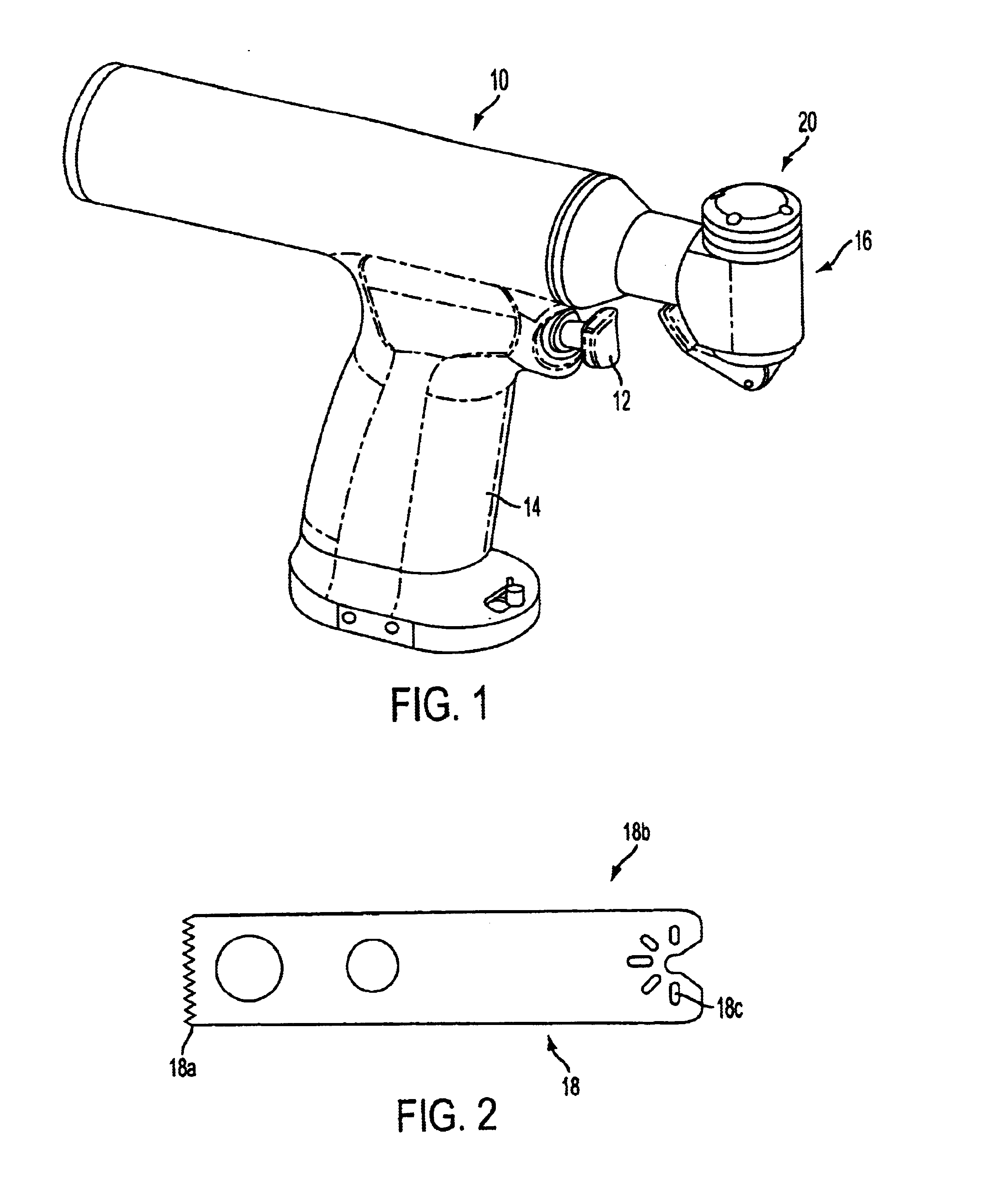 Connector assembly for a surgical tool