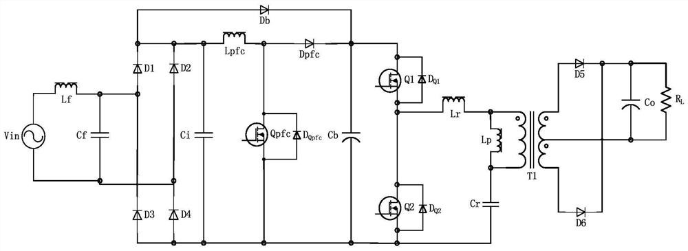 AC/DC resonant converter