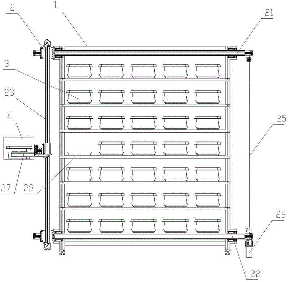 Shoe storage and delivery machine