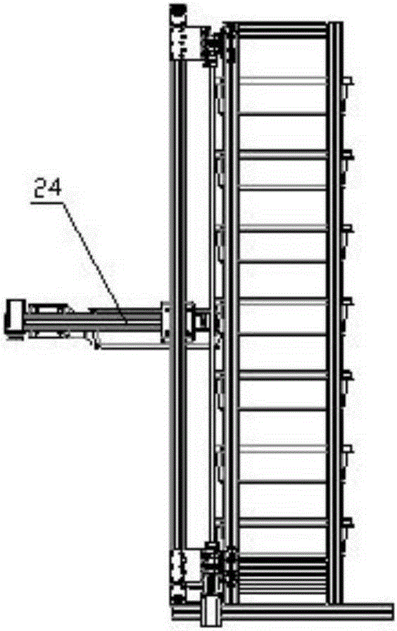 Shoe storage and delivery machine