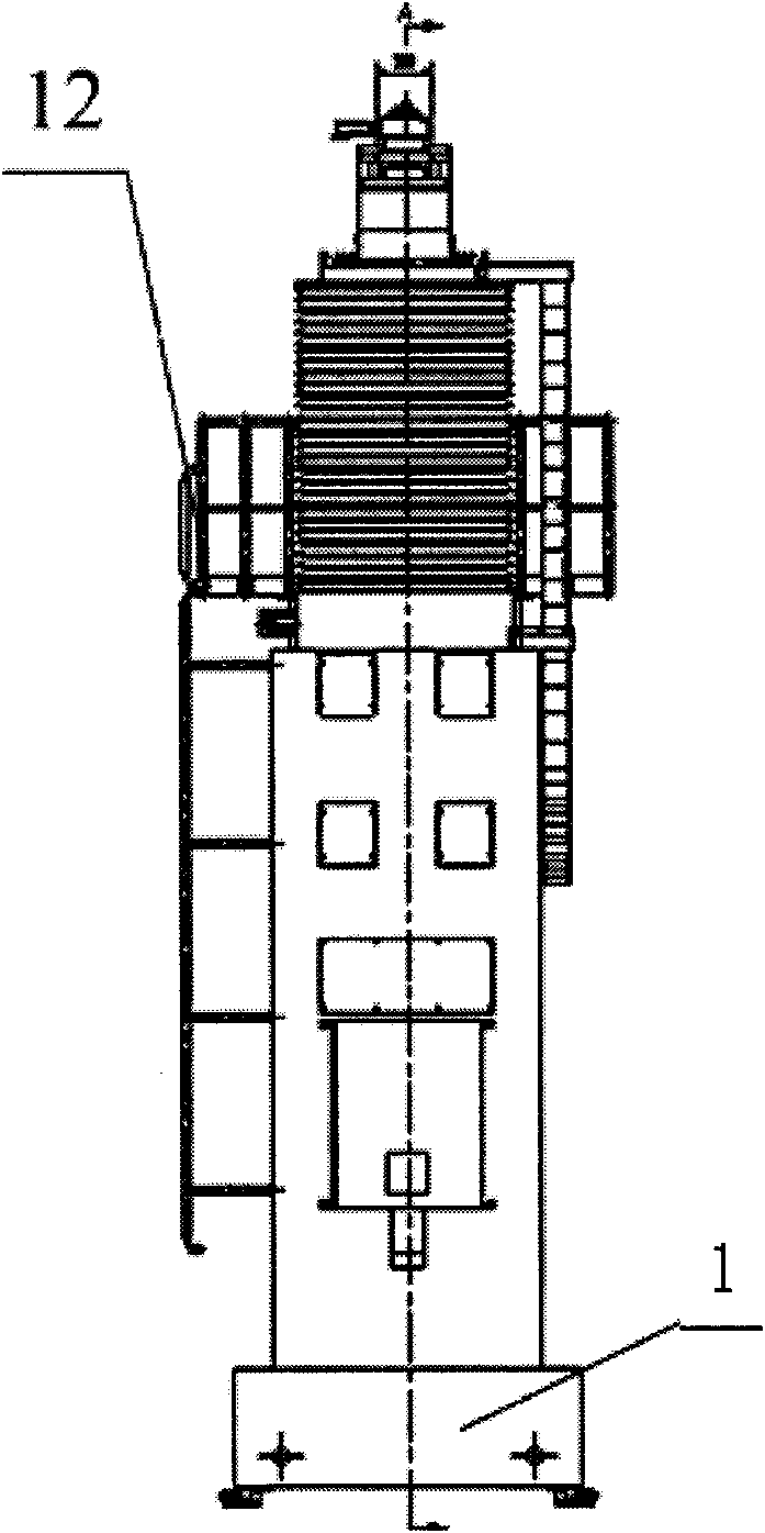 Three-coordinate positioner with large stroke, high rigidity and high precision