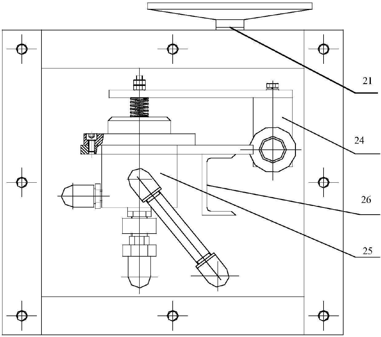 Infrared hot spot detection device