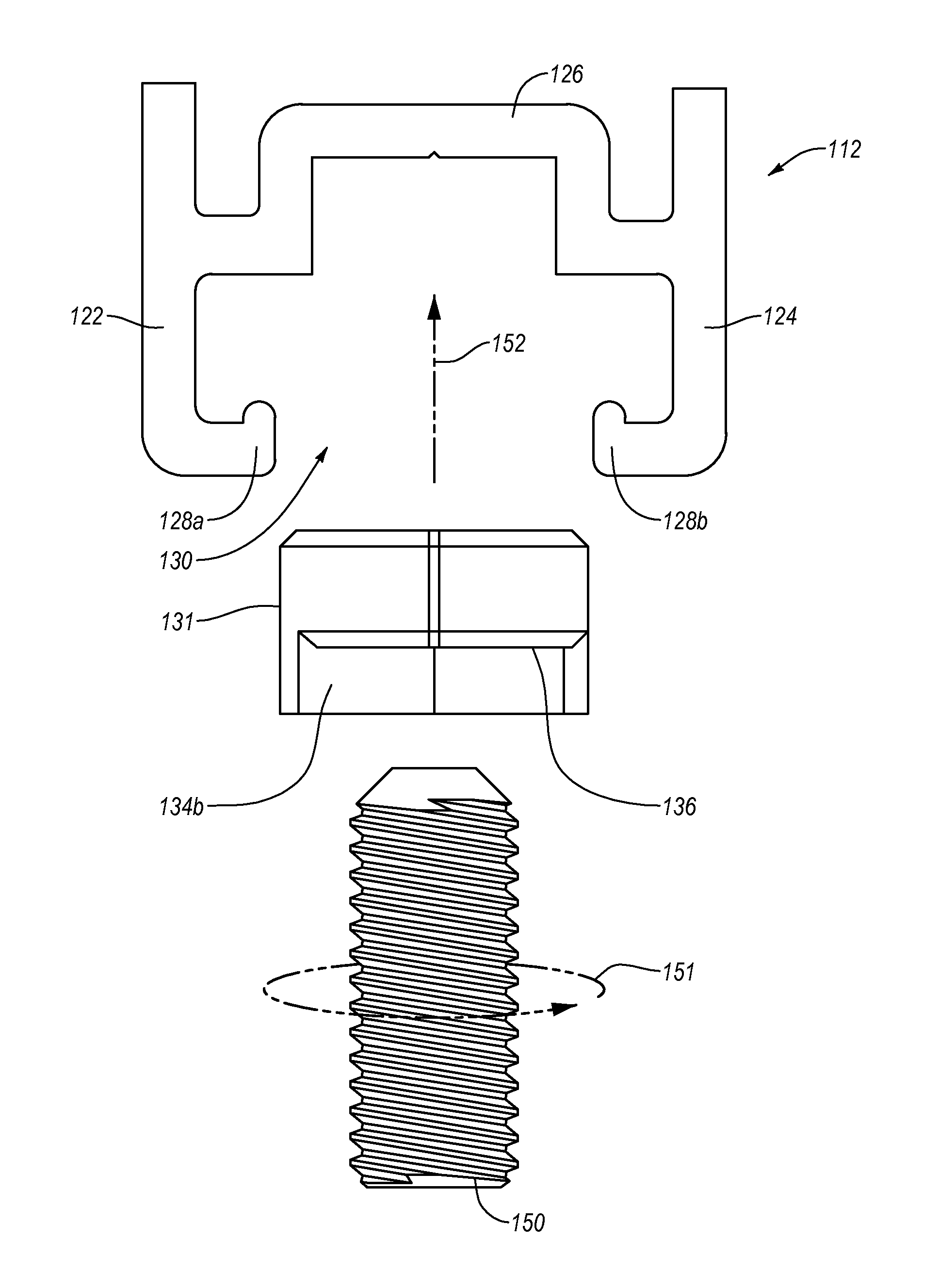 Front-loadable track mounting systems